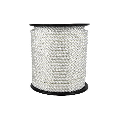 CARRETE CABO DE AMARRE 12 MM 100 M BLANCO