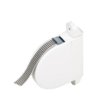 RECOGEDOR ABATIBLE PERSIANA NEGRO 6MX20 MM