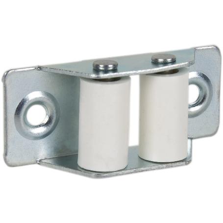 PASACINTAS METÁLICO CON RODILLO DE NYLON 21X50 MM VENTA UNITARIA