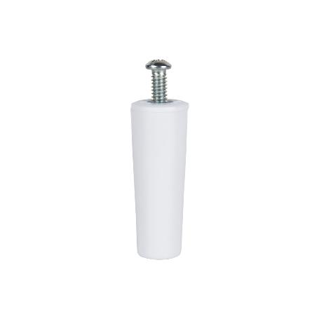 TOPE PERSIANA 60 MM BLANCO CON TORNILLO M-6   CAJA 20 UNID.
