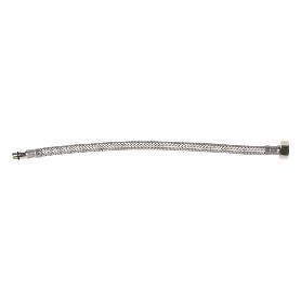 CONEXIÓN FLEXIBLE INOX M10X1 - H3/8 35 CM.