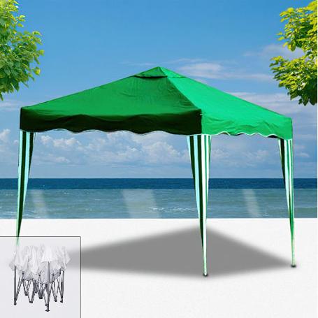 PERGOLA PAPILLON 3X3 METROS PLEGABLE VERDE