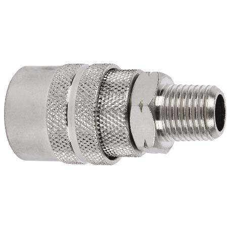 ENCHUFE RAPIDO ROSCA MACHO 1/4