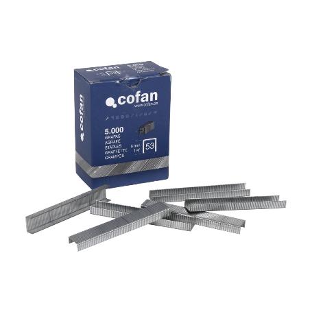 CAJA DE GRAPAS 53/10MM (5.000 PCS)