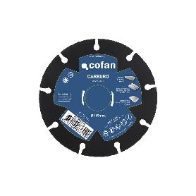 DISCO ESPECIAL DE CARBURO PARA MATERIALES BLANDOS Ø125X1 MM