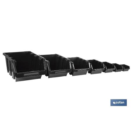 GAVETA NEGRA 290 X 200 X 150 MM