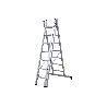 ESCALERA ALUMINIO TRIPLE 9 PELDAÑOS 2,50 + 2,50 + 2,50 M