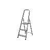 ESCALERA ALUMINIO 3 PELDAÑOS Y 0,65 M ALTURA ÚTIL