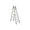 ESCALERA MADERA DOBLE 8 PELDAÑOS 2,00 M