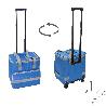 NEVERA BOLSA TERMICA 38 LITROS AZUL TROLLEY