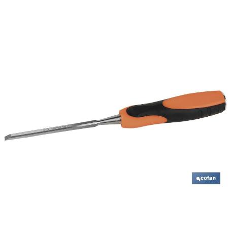 FORMÓN CON MANGO BIMATERIAL ANCHO DE CORTE 6 MM