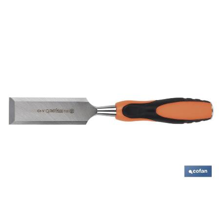 FORMÓN CON MANGO BIMATERIAL ANCHO DE CORTE 35 MM