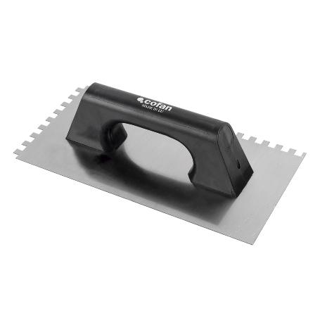 LLANA DENTADA MANGO PLÁSTICO 300X150X0,7 MM