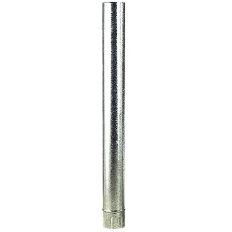 WOLFPACK TUBO ESTUFA ACERO GALVANIZADO Ø 130 MM, IDEAL ESTUFAS DE LEÑA, CHIMENEA, ALTA RESISTENCIA, CONDUCTO HUMOS