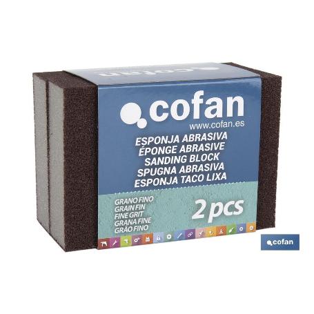 PACK 2 UNDS ESPONJA TACO DE LIJA GRANO FINO