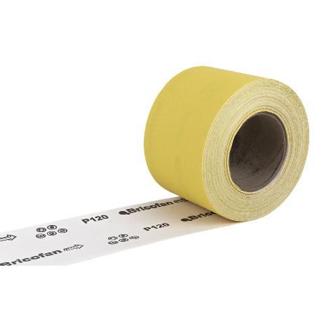 ROLLO LIJA DE PAPEL 100 X 25 M. G.120