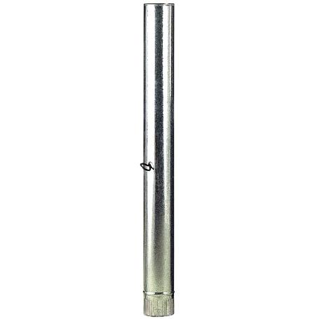 WOLFPACK TUBO ESTUFA ACERO GALVANIZADO Ø 120 MM, IDEAL ESTUFAS DE LEÑA, CHIMENEA, ALTA RESISTENCIA, CONDUCTO HUMOS.