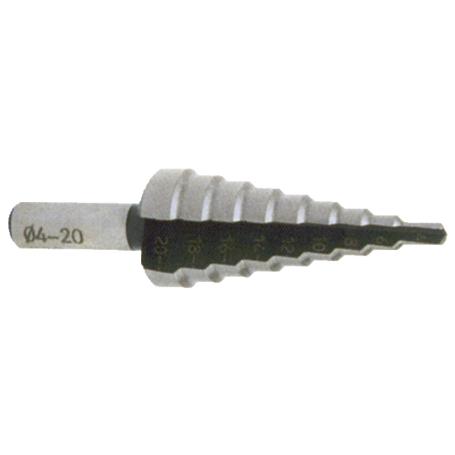 BROCA ESCALONADA HSS -TALADRO 4-12 (X 2 MM)