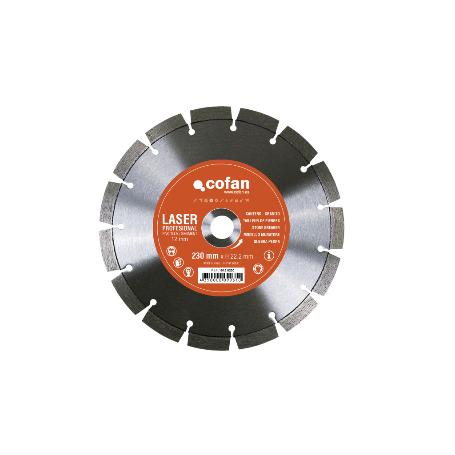 DISCO DIAMANTE MODELO CANTERO 230MM.