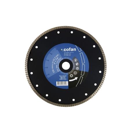 DISCO DIAMANTE TURBO EXTRAFINO 125MM.