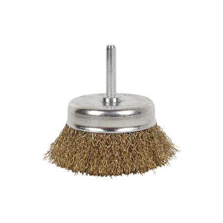 CEPILLO COPA ONDULADO 6XØ100 A.LATONADO 0.3MM