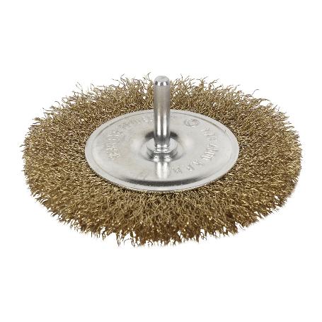 CEPILLO CIRCULAR ONDULADO 6XØ38 A.LATONADO 0.3MM