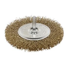 CEPILLO CIRCULAR ONDULADO 6XØ75 A.LATONADO 0.3MM