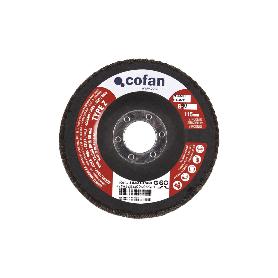 DISCO LAMINADO ESTANDAR PLANO 115 MM. G-120 ZIRCONIO   CAJA 5 UNID.