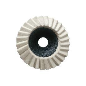 DISCO LAMINAS FIELTRO P/ PULIR Ø115 G-D5/H25   CAJA 6 UNID.