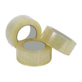 PRECINTO ACRILICO TRANSPARENTE 45 MICRAS 48MM X 66MTS