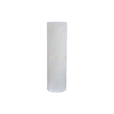 MALLA PLAST. CUADRADA JARDIN 5MM BLANCO 1X25M
