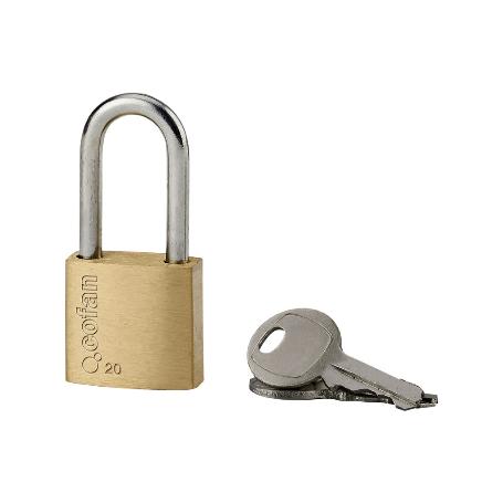 CANDADO LATÓN A/LARGO QUALITY PLUS 50MM LLAVES IGUALES