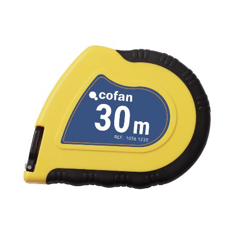 CINTA MÉTRICA ACERO RECUBR. NYLON  30 MTS