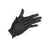 CAJA 100 UNDS. GUANTES DE NITRILO NEGRO T - M