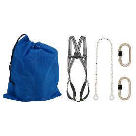 CJTO. ARNES 2 PTOS+CUERDA+ 2 MOSQUETONES