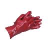 BLÍSTER DE GUANTE DE PVC ROJO 35 CM VENTA UNITARIA