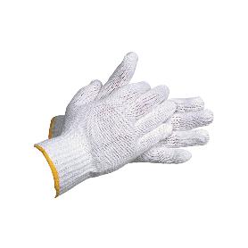 GUANTE DE PUNTO ALGODON C/PUÑO ELASTICO   CAJA 12 UNID.