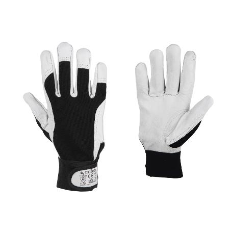 BLISTER G. VACUNO DORSO TELA + VELCRO T-9   CAJA 12 UNID.