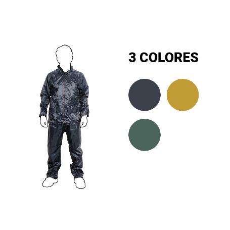 TRAJE AGUA AMARILLO POLIESTER/PVC TALLA XXXL