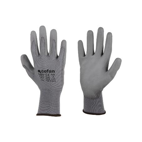 BLISTER G. 100%  POLIEST. IMPREG. PU GRIS T-6 VENTA UNITARIA