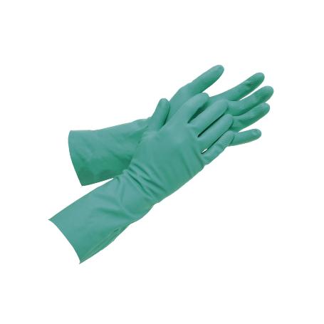 GUANTE VERDE NITRILO T 8,5   CAJA 12 UNID.