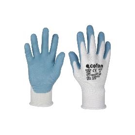 GUANTE IMPREGNADO ALIMENTARIO T-7   CAJA 12 UNID.