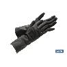 GUANTE NEGRO NEOPRENO 100% T 9   CAJA 12 UNID.