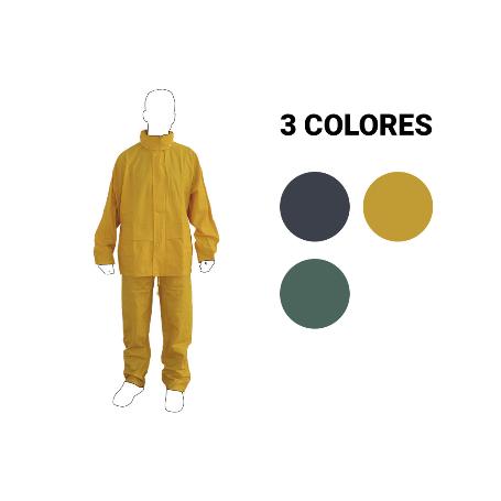 TRAJE DE AGUA PU/PVC AMARILLO TALLA XXL