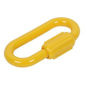 ESLABON UNION CADENA PLÁSTICO 8MM AMARILLO