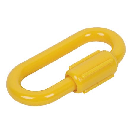 ESLABON UNION CADENA PLÁSTICO 8MM AMARILLO
