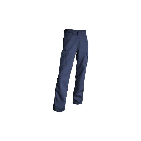 PANTALON TRABAJO SERVET 245 GMS/M AZUL MARINO T-42