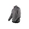 SUDADERA CUELLO CREMALLERA 280GMS/M GRIS-NEGRO T-S