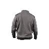 SUDADERA CUELLO CREMALLERA 280GMS/M GRIS-NEGRO T-S