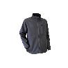 CHAQUETA SOFT SHELL NEGRA LISTER 340G/M TALLA XL